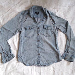 ABS chambray button-down blouse